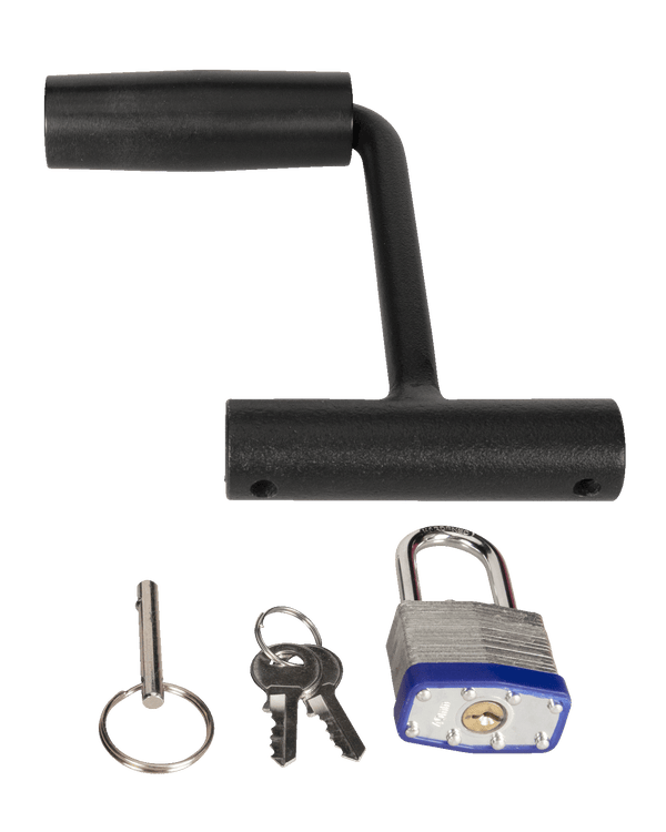 replacement actuator handle for basketball hoops with lock