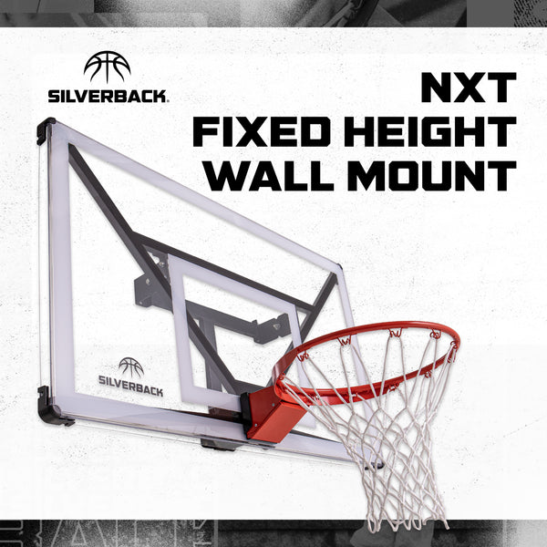 silverback nxt wall mount hoop fixed height