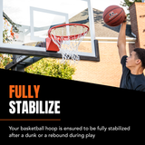 goalrilla bball goal stabilized tech for dunking 