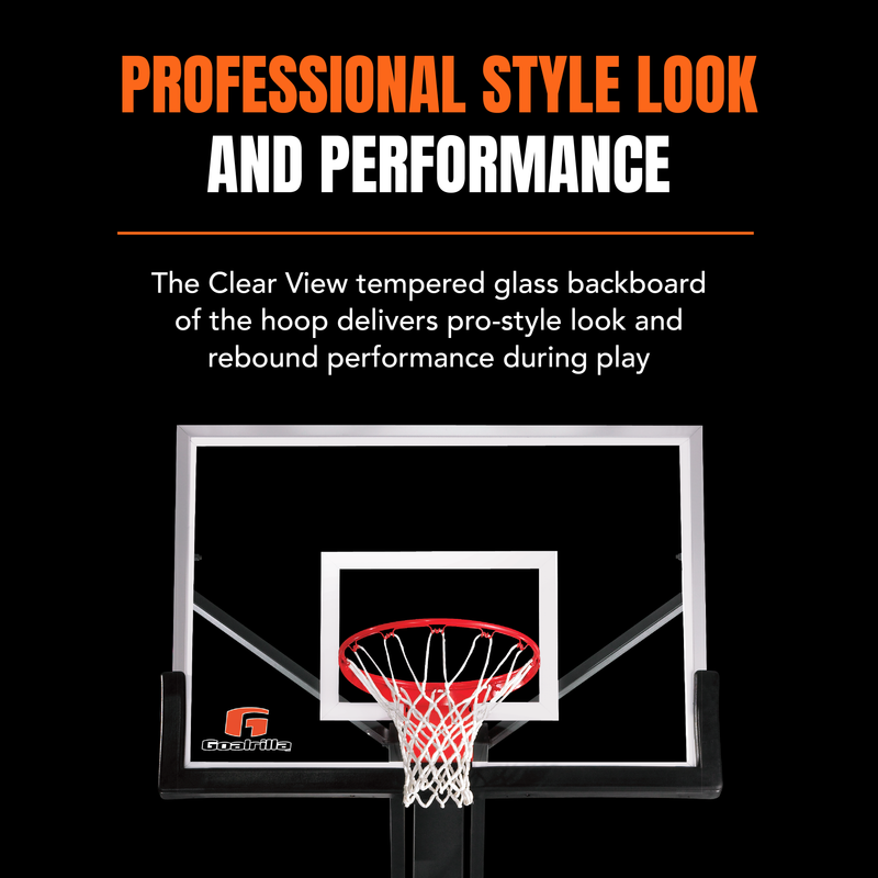 professional style performance inground basketball hoops goalrilla 