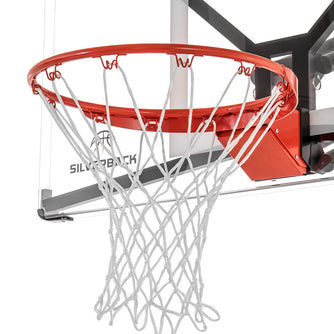 NBA 54” Wall-Mounted Hoop - Clear (35170) for sale online